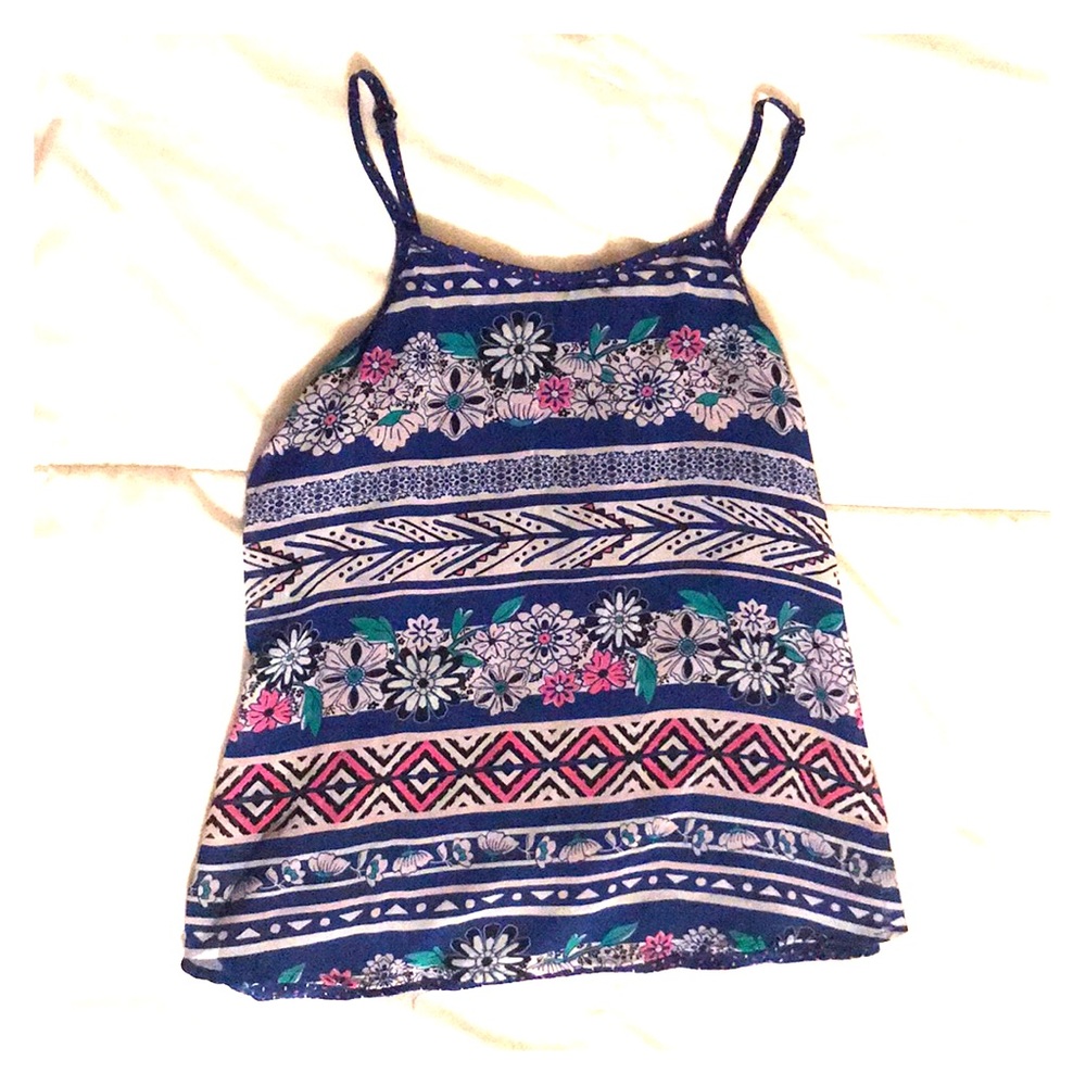 Xhilaration noodle strap shirt